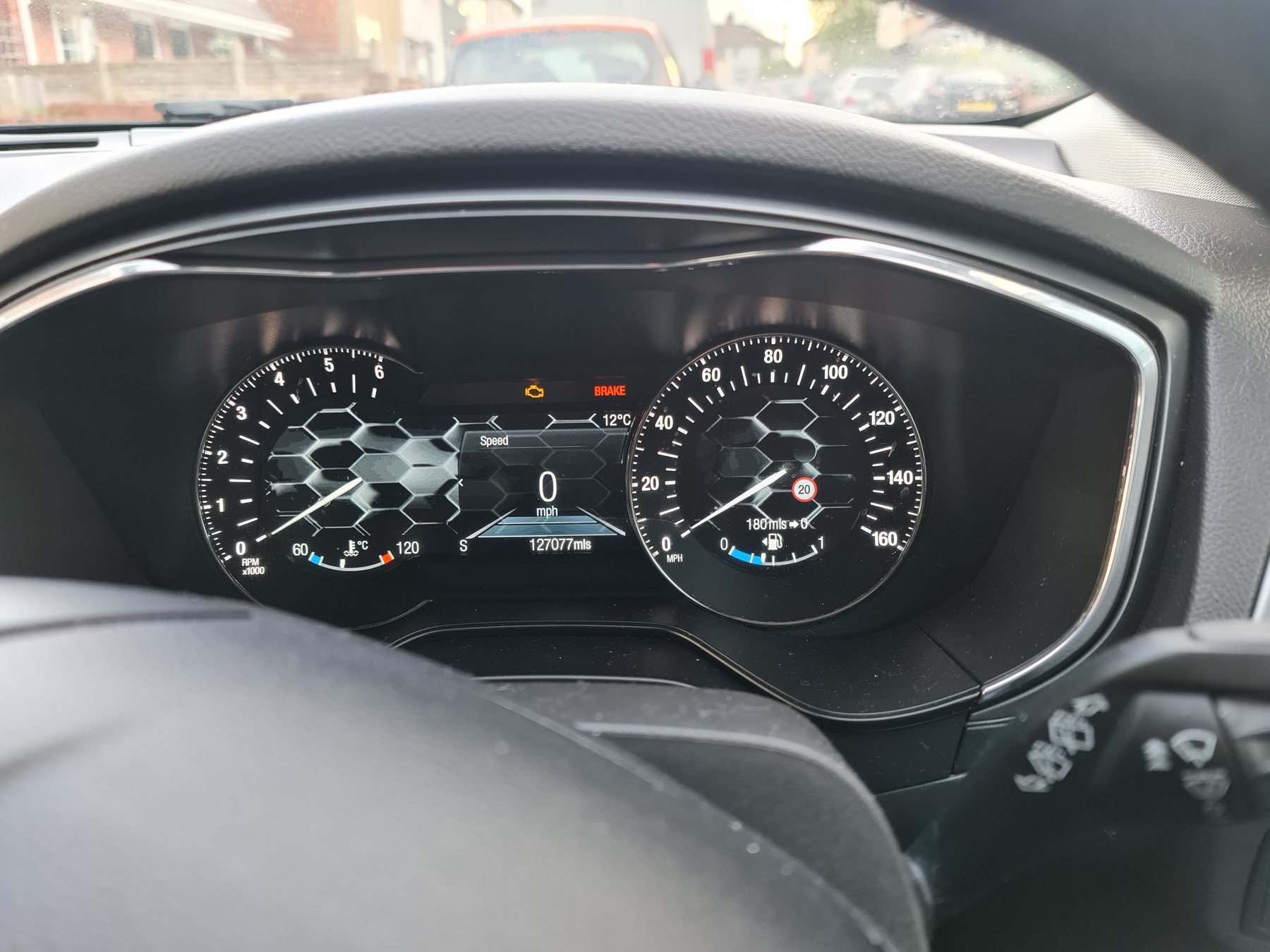 Instrument cluster work on a Ford vehicle