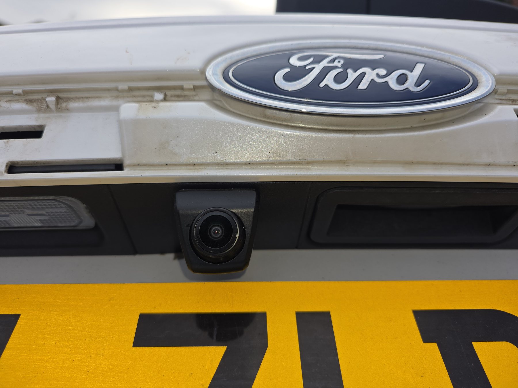 Rear camera work on a Ford vehicle